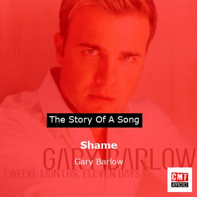 final cover Shame Gary Barlow