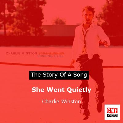 final cover She Went Quietly Charlie Winston