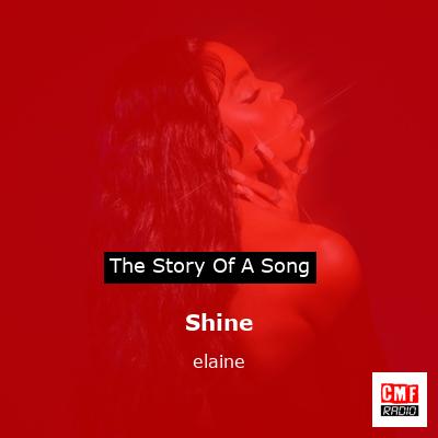 final cover Shine elaine