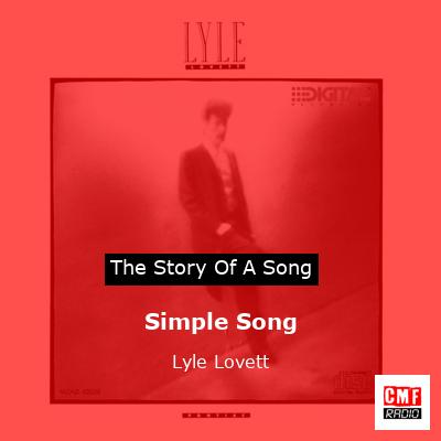 Simple Song – Lyle Lovett