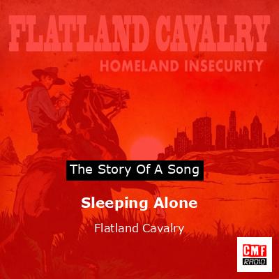 final cover Sleeping Alone Flatland Cavalry
