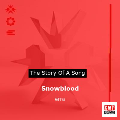 Snowblood – erra