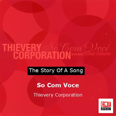 final cover So Com Voce Thievery Corporation