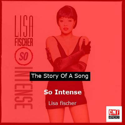 So Intense – Lisa fischer
