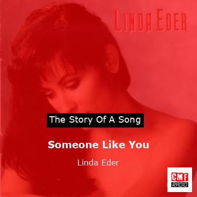final cover Someone Like You Linda Eder