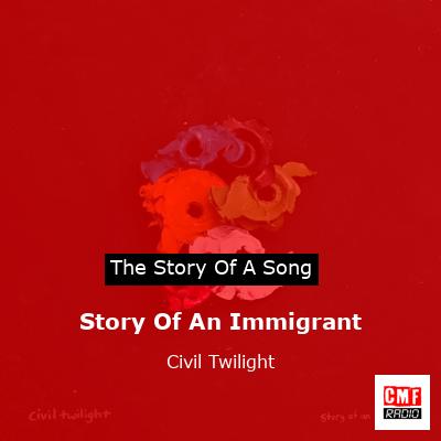 final cover Story Of An Immigrant Civil Twilight
