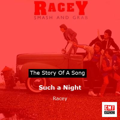 Such a Night – Racey