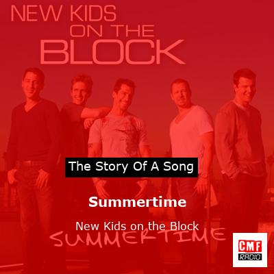 final cover Summertime New Kids on the Block