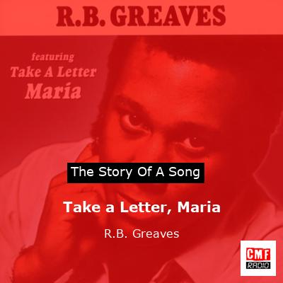 final cover Take a Letter Maria R.B. Greaves