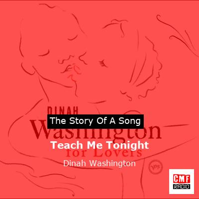 final cover Teach Me Tonight Dinah Washington