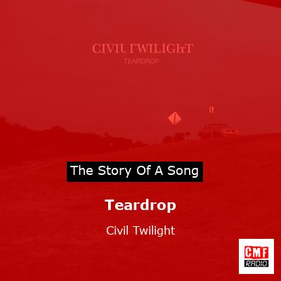 final cover Teardrop Civil Twilight