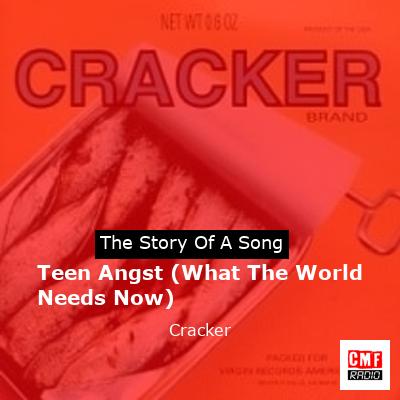 Teen Angst (What The World Needs Now) – Cracker