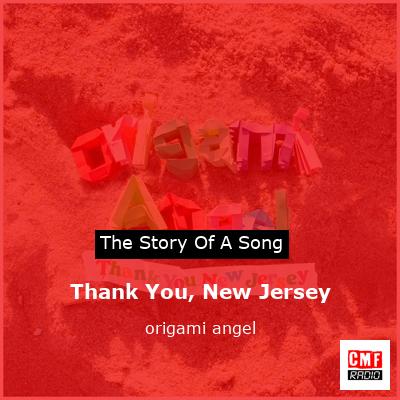 Thank You, New Jersey – origami angel