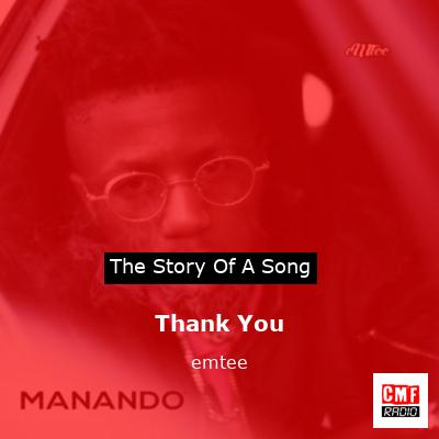 Thank You – emtee