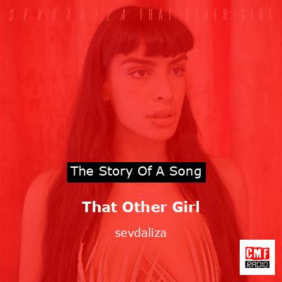 That Other Girl – sevdaliza