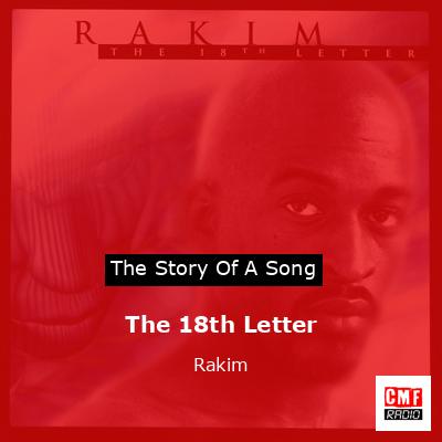 The 18th Letter – Rakim