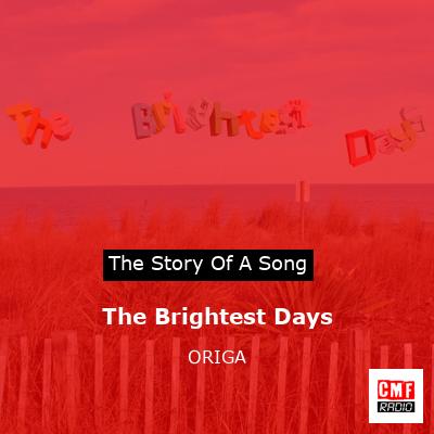 final cover The Brightest Days ORIGA