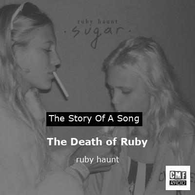 final cover The Death of Ruby ruby haunt