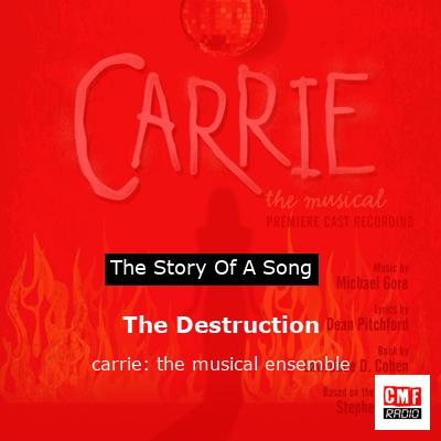 final cover The Destruction carrie the musical ensemble