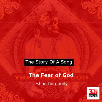 The Fear of God – eshon burgundy