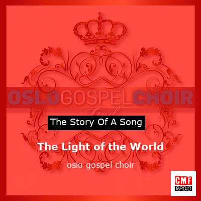 final cover The Light of the World oslo gospel choir
