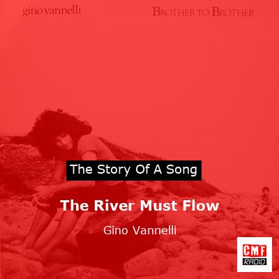 final cover The River Must Flow Gino Vannelli
