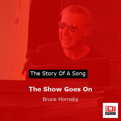 final cover The Show Goes On Bruce Hornsby