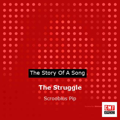 final cover The Struggle Scroobius Pip