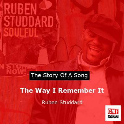 The Way I Remember It – Ruben Studdard