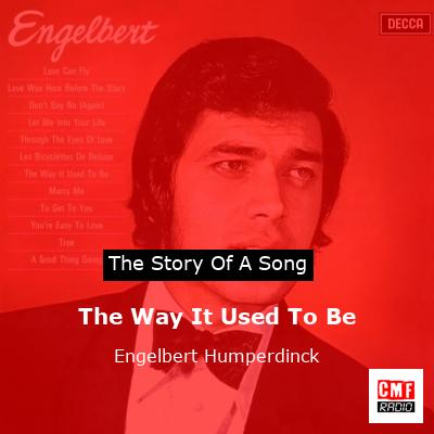 final cover The Way It Used To Be Engelbert Humperdinck