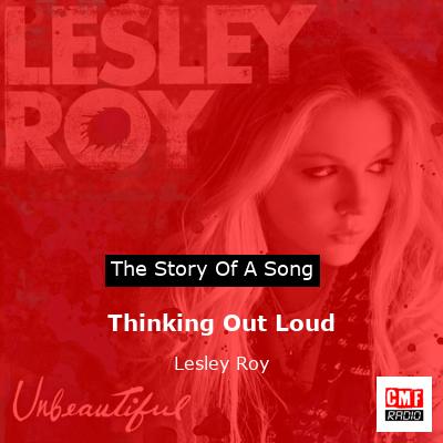 final cover Thinking Out Loud Lesley Roy