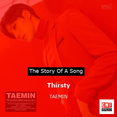 final cover Thirsty TAEMIN