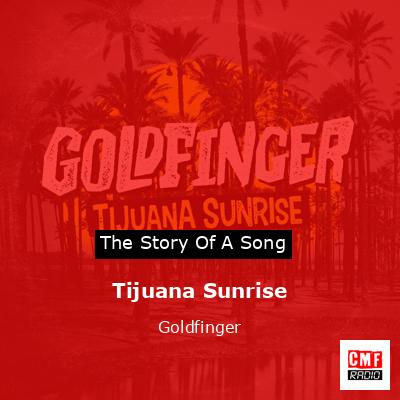 final cover Tijuana Sunrise Goldfinger
