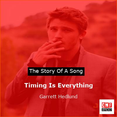 Timing Is Everything – Garrett Hedlund