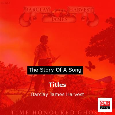 Titles – Barclay James Harvest