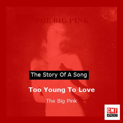 Too Young To Love – The Big Pink