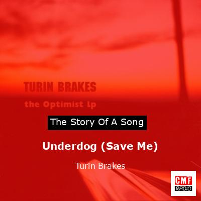 final cover Underdog Save Me Turin Brakes