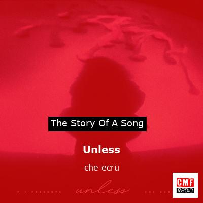 Unless – che ecru
