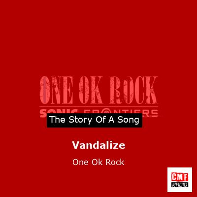 final cover Vandalize One Ok Rock