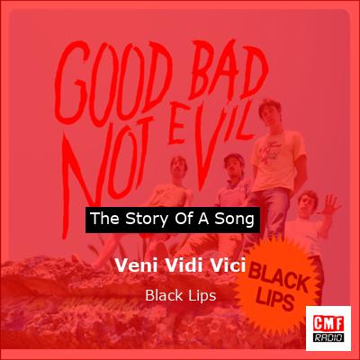 final cover Veni Vidi Vici Black Lips