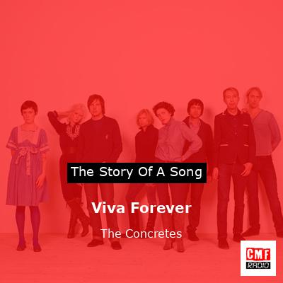 final cover Viva Forever The Concretes