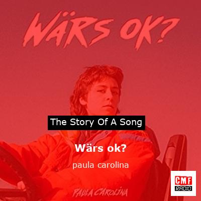 Wärs ok? – paula carolina