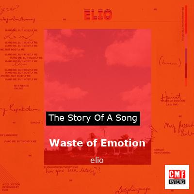 final cover Waste of Emotion elio