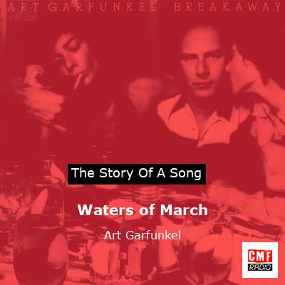 final cover Waters of March Art Garfunkel