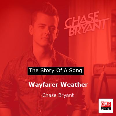final cover Wayfarer Weather Chase Bryant