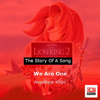 We Are One – Angélique Kidjo