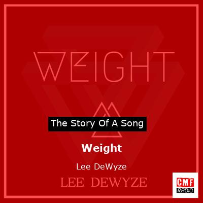 Weight – Lee DeWyze