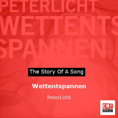Wettentspannen – PeterLicht