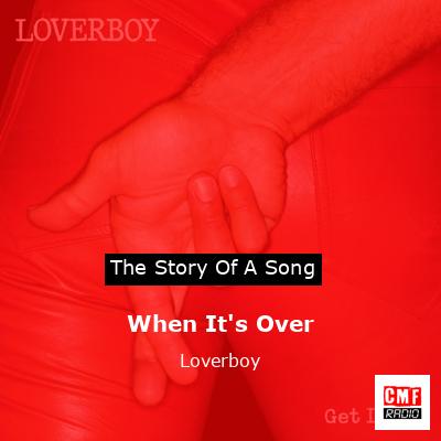 final cover When Its Over Loverboy