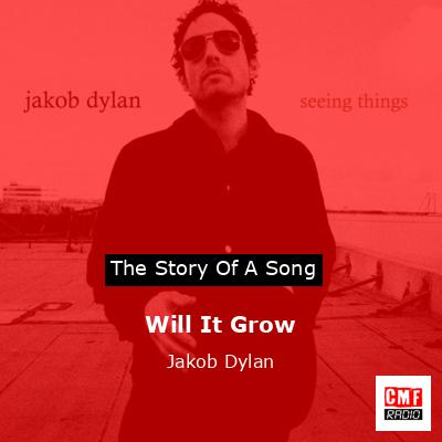 Will It Grow – Jakob Dylan
